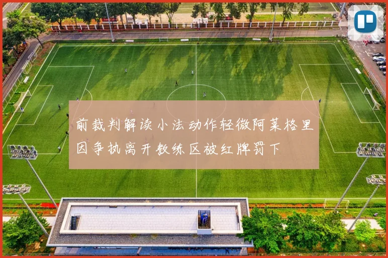 前裁判解读小法动作轻微阿莱格里因争执离开教练区被红牌罚下